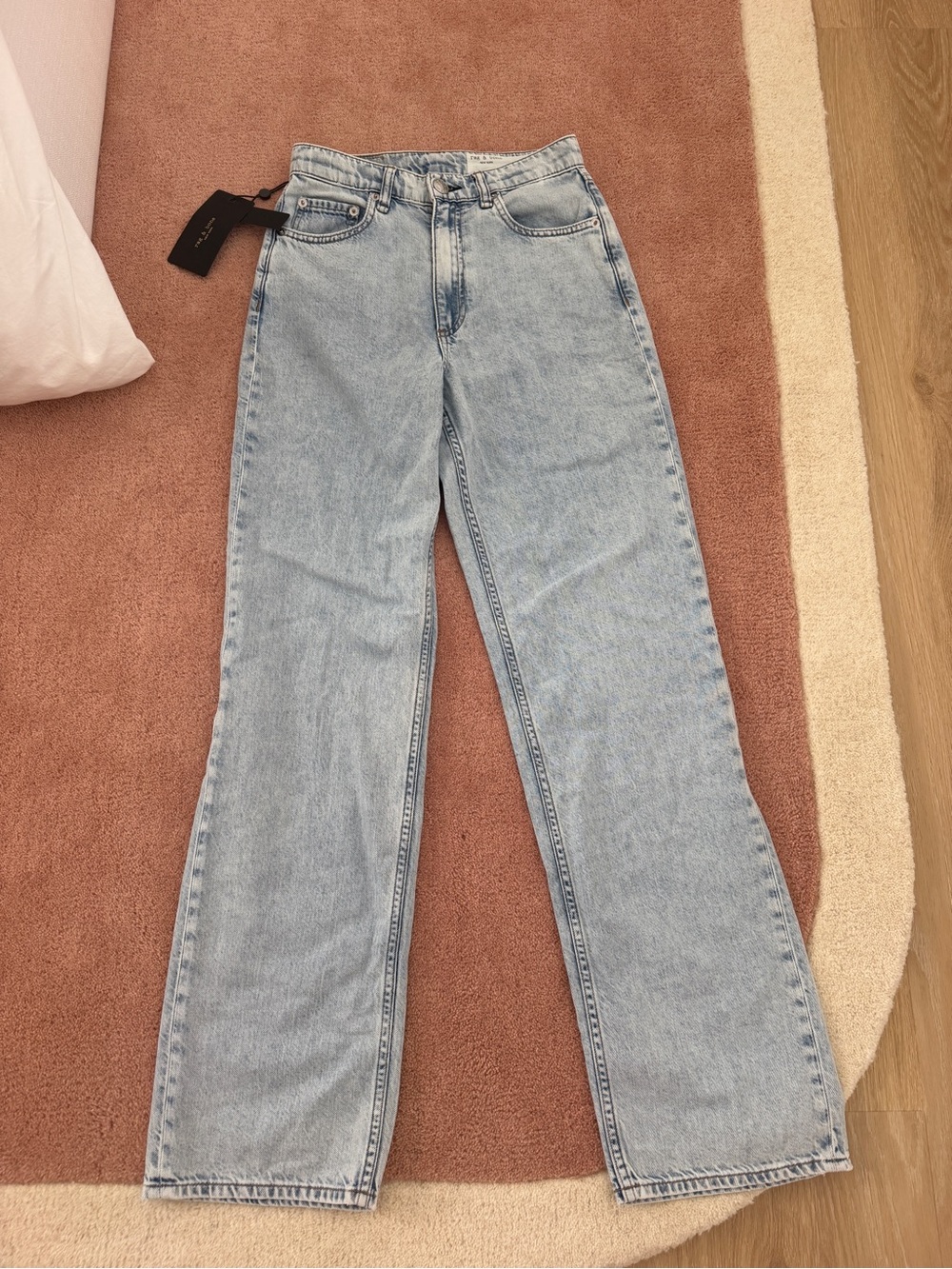 Light Blue Wide-Leg Women’s Jeans